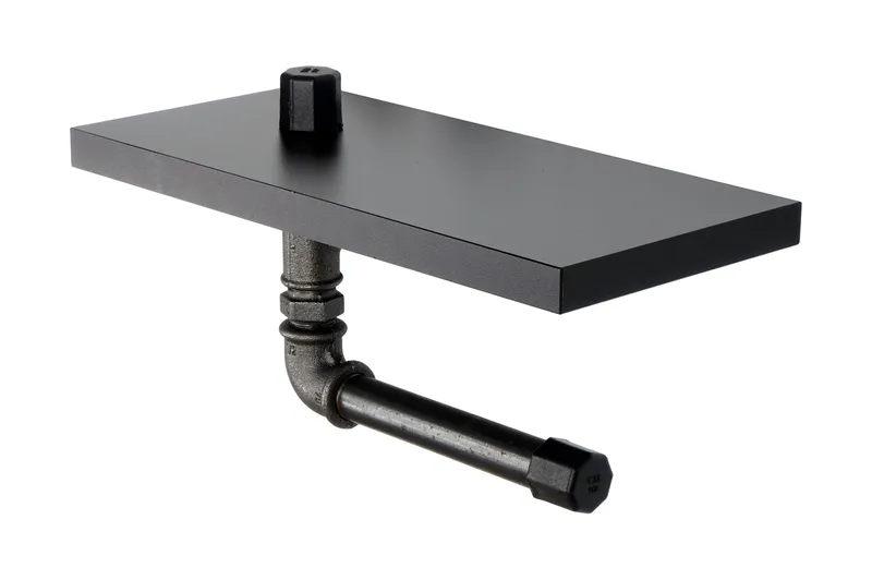 Chandina Toalettpapirholder 30x12 cm, Svart