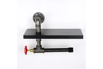 Chandina Toalettpapirholder 30x14 cm - Svart - Hus & oppussing - Kjøkken & bad - Baderom - Baderomstilbehør