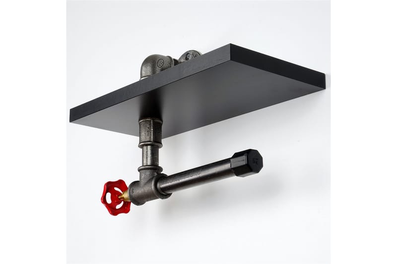 Chandina Toalettpapirholder 30x14 cm - Svart - Hus & oppussing - Kjøkken & bad - Baderom - Baderomstilbehør