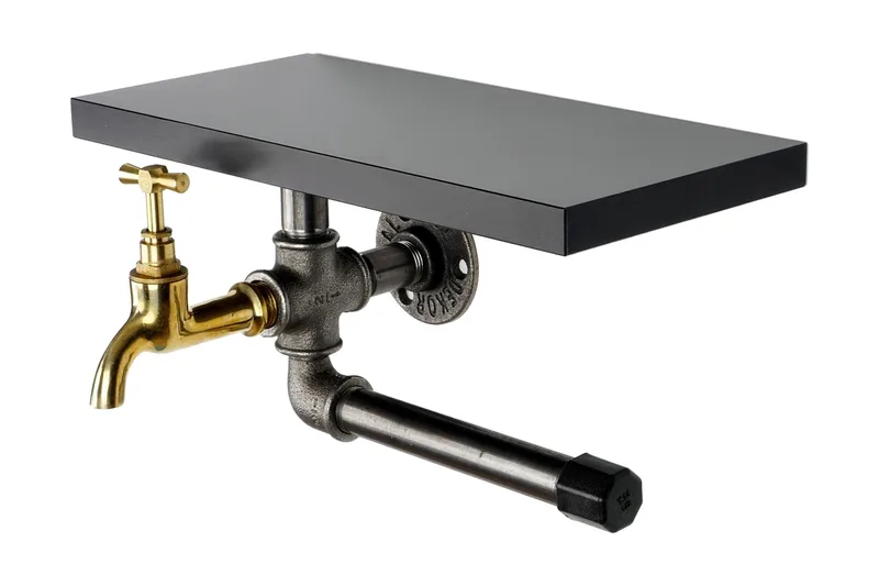 Chandina Toalettpapirholder 30x17 cm, Svart