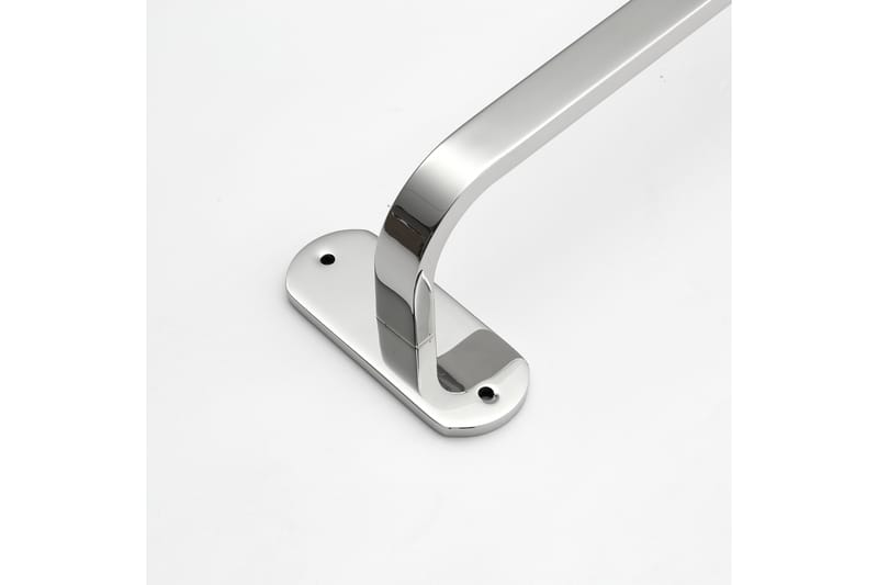 Enkel håndklehenger 22x22 cm Sølv - Lyfco - Baderomstilbehør - Håndklestang - Håndklehenger