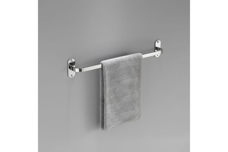 Enkel håndklehenger 22x22 cm Sølv - Lyfco - Baderomstilbehør - Håndklestang - Håndklehenger