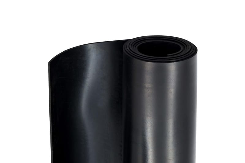 Gulvmatte antiskli gummi 1,2x2 m 3 mm glatt - Sklimatte - Gulvbeskyttelse