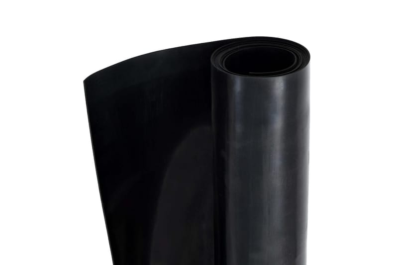 Gulvmatte antiskli gummi 1,2x5 m 1 mm glatt - Sklimatte - Gulvbeskyttelse