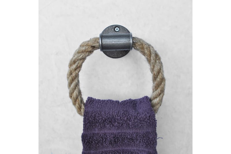 Evila Håndklehenger Tau - Hus & oppussing - Kjøkken & bad - Baderom - Baderomstilbehør - Håndklehenger