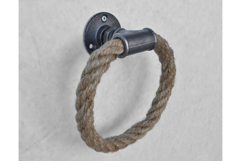 Evila Håndklehenger Tau - Hus & oppussing - Kjøkken & bad - Baderom - Baderomstilbehør - Håndklehenger