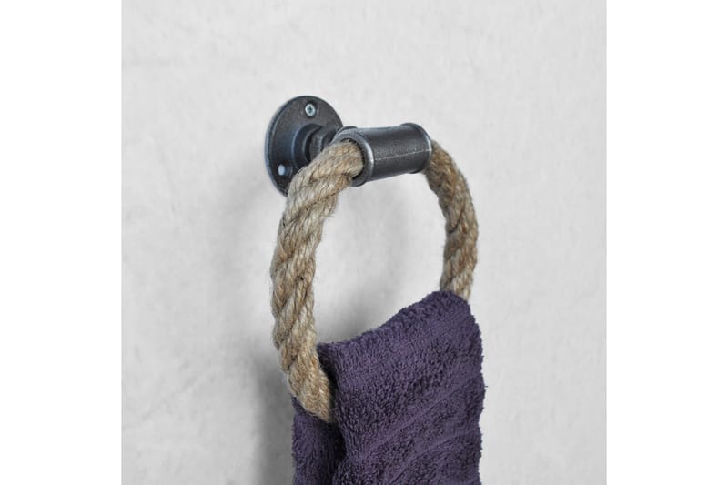 Evila Håndklehenger Tau - Hus & oppussing - Kjøkken & bad - Baderom - Baderomstilbehør - Håndklehenger