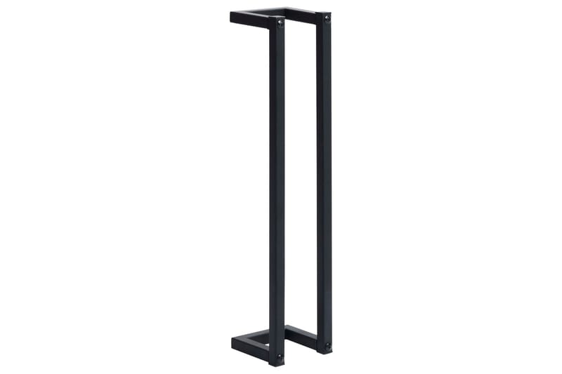 Håndklestativ svart 12,5x12,5x60 cm jern - Svart - Hus & oppussing - Kjøkken & bad - Baderom - Baderomstilbehør