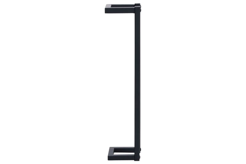 Håndklestativ svart 12,5x12,5x60 cm jern - Svart - Baderomstilbehør - Håndklestang - Håndklehenger