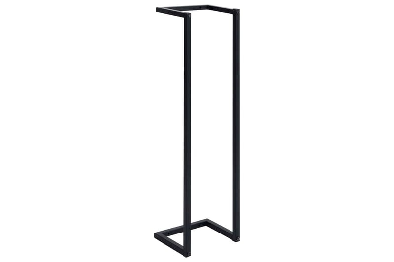 Håndklestativ svart 25x20x95 cm jern - Svart - Hus & oppussing - Kjøkken & bad - Baderom - Baderomstilbehør