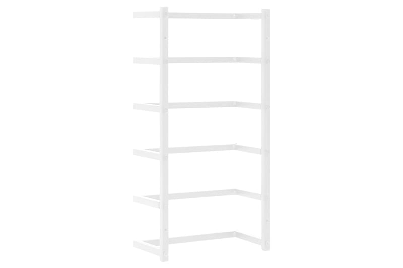 Håndklestativ 24x12x48 cm stål hvit - Hvit - Hus & oppussing - Kjøkken & bad - Baderom - Baderomstilbehør