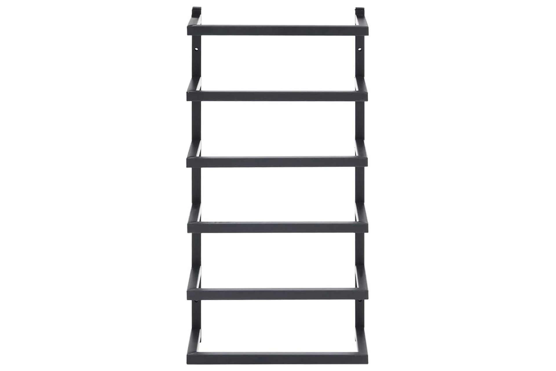 Håndklestativ 24x12x48 cm stål svart - Svart - Hus & oppussing - Kjøkken & bad - Baderom - Baderomstilbehør