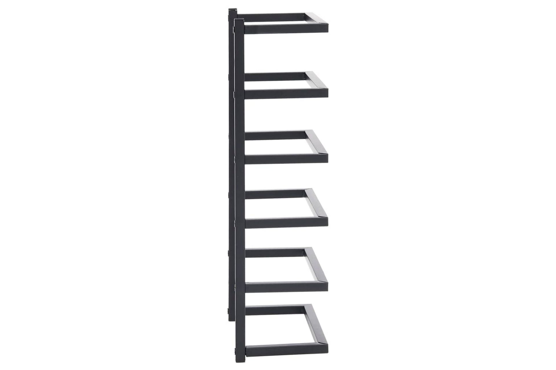 Håndklestativ 24x12x48 cm stål svart - Svart - Hus & oppussing - Kjøkken & bad - Baderom - Baderomstilbehør