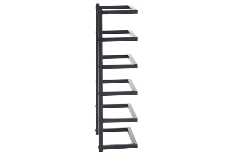 Håndklestativ 24x12x48 cm stål svart - Svart - Hus & oppussing - Kjøkken & bad - Baderom - Baderomstilbehør