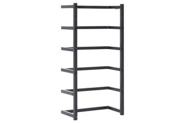 Håndklestativ 24x12x48 cm stål svart - Svart - Hus & oppussing - Kjøkken & bad - Baderom - Baderomstilbehør