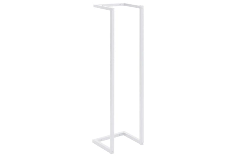 Håndklestativ 25x20x95 cm stål hvit - Hvit - Hus & oppussing - Kjøkken & bad - Baderom - Baderomstilbehør