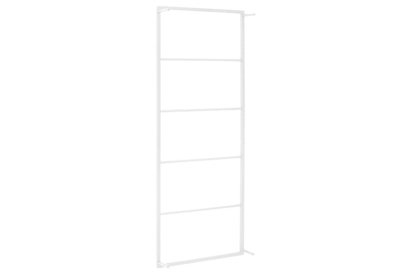 Håndklestativ 45x10x115 cm stål hvit - Hvit - Hus & oppussing - Kjøkken & bad - Baderom - Baderomstilbehør