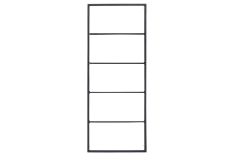Håndklestativ 45x10x115 cm stål svart - Svart - Hus & oppussing - Kjøkken & bad - Baderom - Baderomstilbehør