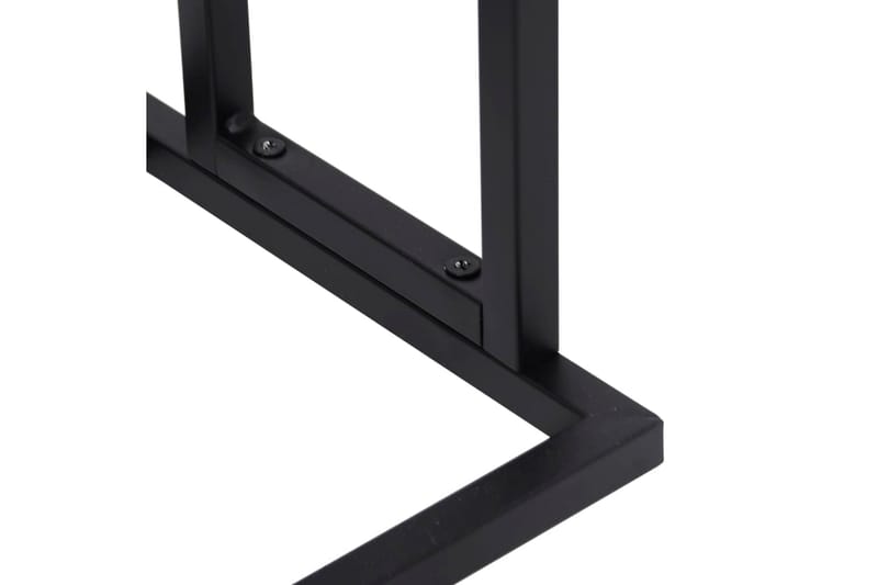 Håndklestativ 48x24x78,5 cm stål svart - Svart - Hus & oppussing - Kjøkken & bad - Baderom - Baderomstilbehør