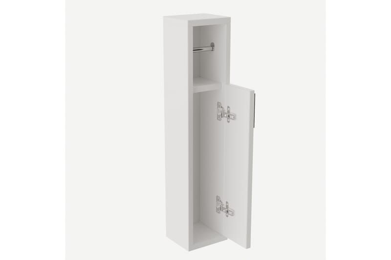 Hafing Baderomsoppbevaring 15x70 cm 2 Hyller - Hvit - Hus & oppussing - Kjøkken & bad - Baderom - Baderomstilbehør