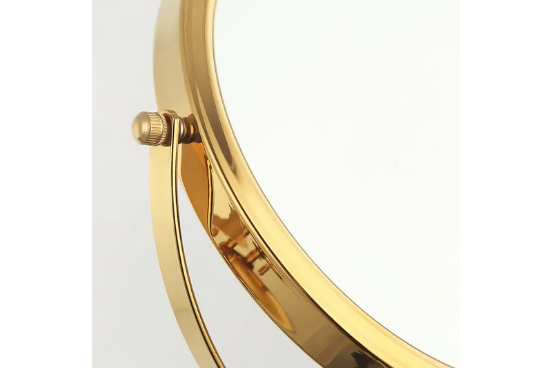 Jessie Sminkespeil med arm med forstørring x cm Gull - Lyfco - Innredning - Speil - Sminkespeil