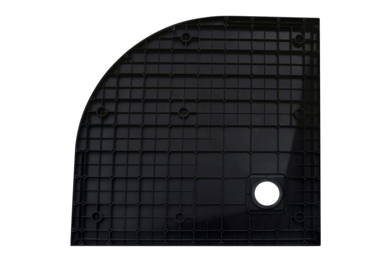 Dusjbase SMC svart 90x90 cm - Svart - Hus & oppussing - Kjøkken & bad - Baderom - Dusjutstyr & tilbehør