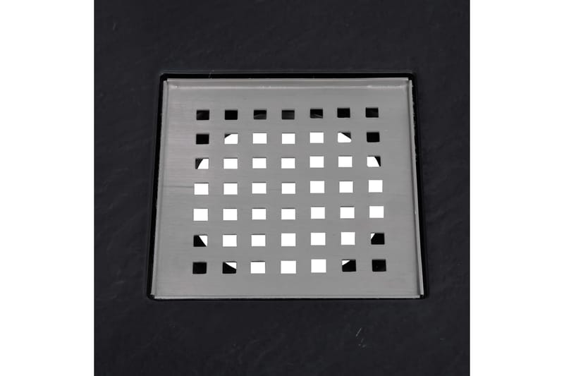 Dusjbase SMC svart 90x90 cm - Svart - Hus & oppussing - Kjøkken & bad - Baderom - Dusjutstyr & tilbehør