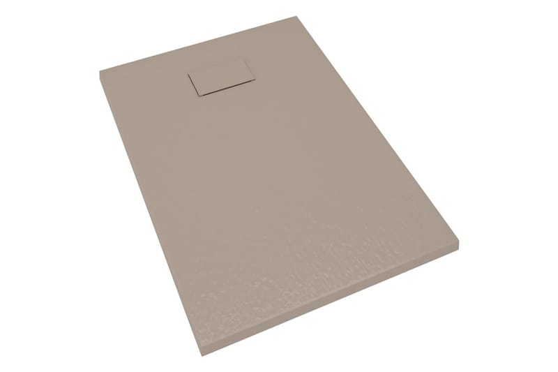 Dusjbrett SMC brun 100x70 cm - Brun - Hus & oppussing - Kjøkken & bad - Baderom - Dusjutstyr & tilbehør