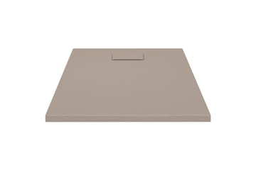 Dusjbrett SMC brun 100x70 cm - Brun - Hus & oppussing - Kjøkken & bad - Baderom - Dusjutstyr & tilbehør