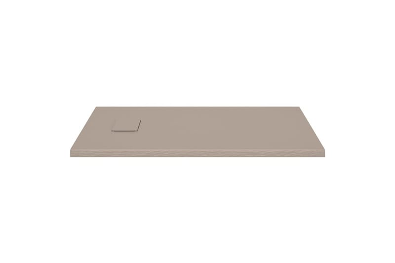 Dusjbrett SMC brun 100x70 cm - Brun - Dusjkar - Øvrig