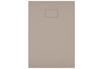 Dusjbrett SMC brun 100x70 cm - Brun - Hus & oppussing - Kjøkken & bad - Baderom - Dusjutstyr & tilbehør