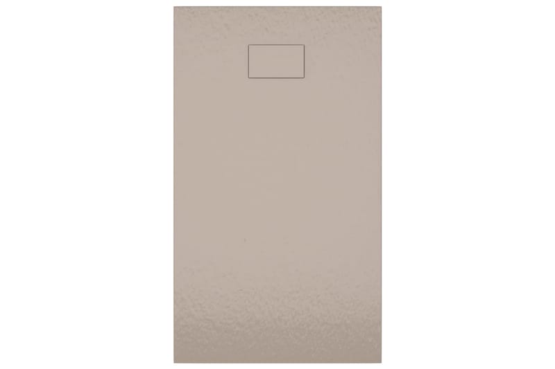 Dusjbrett SMC brun 120x70 cm - Brun - Hus & oppussing - Kjøkken & bad - Baderom - Dusjutstyr & tilbehør