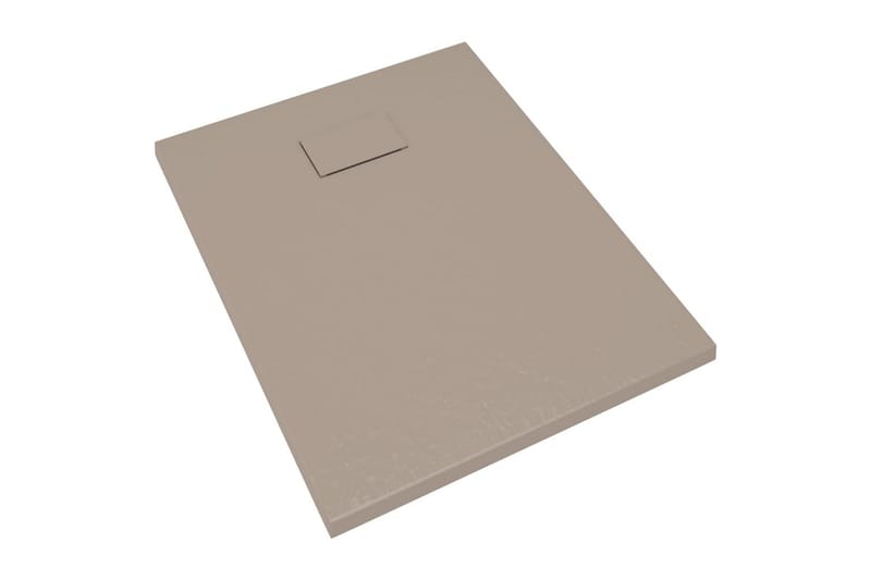 Dusjbrett SMC brun 90x70 cm - Brun - Hus & oppussing - Kjøkken & bad - Baderom - Dusjutstyr & tilbehør
