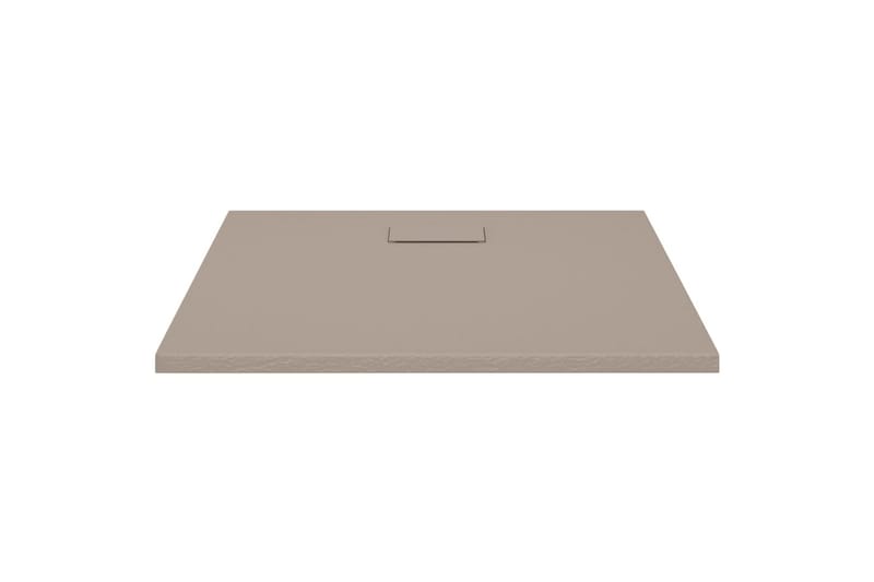 Dusjbrett SMC brun 90x80 cm - Brun - Hus & oppussing - Kjøkken & bad - Baderom - Dusjutstyr & tilbehør