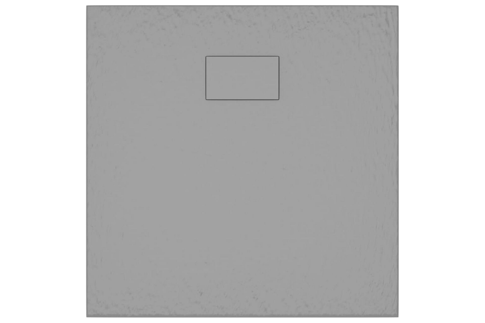Dusjbrett SMC grå 80x80 cm - Grå - Hus & oppussing - Kjøkken & bad - Baderom - Dusjutstyr & tilbehør