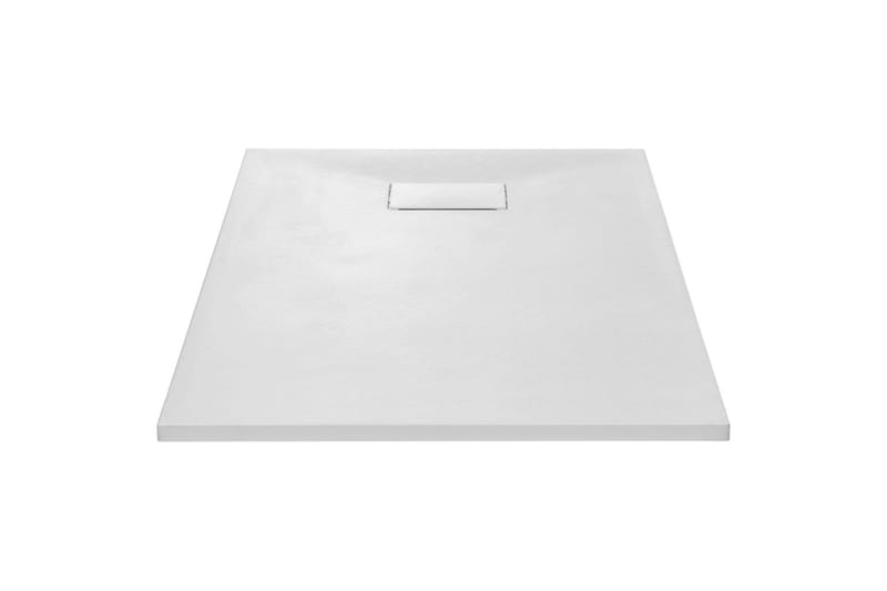 Dusjbrett SMC hvit 120x70 cm - Hvit - Hus & oppussing - Kjøkken & bad - Baderom - Dusjutstyr & tilbehør