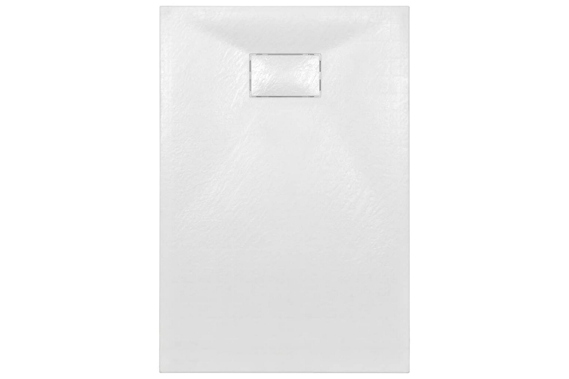 Dusjbrett SMC hvit 120x70 cm - Hvit - Hus & oppussing - Kjøkken & bad - Baderom - Dusjutstyr & tilbehør