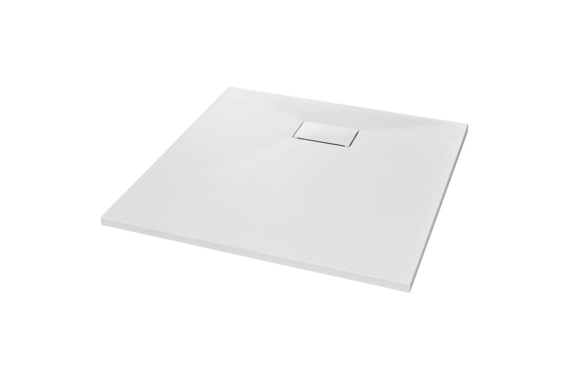 Dusjbrett SMC hvit 80x80 cm - Hvit - Hus & oppussing - Kjøkken & bad - Baderom - Dusjutstyr & tilbehør