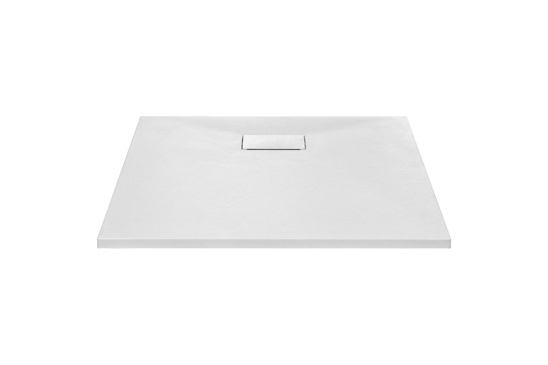 Dusjbrett SMC hvit 80x80 cm - Hvit - Hus & oppussing - Kjøkken & bad - Baderom - Dusjutstyr & tilbehør