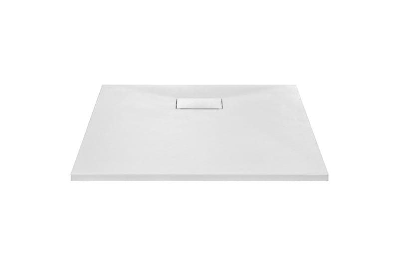 Dusjbrett SMC hvit 80x80 cm - Hvit - Hus & oppussing - Kjøkken & bad - Baderom - Dusjutstyr & tilbehør