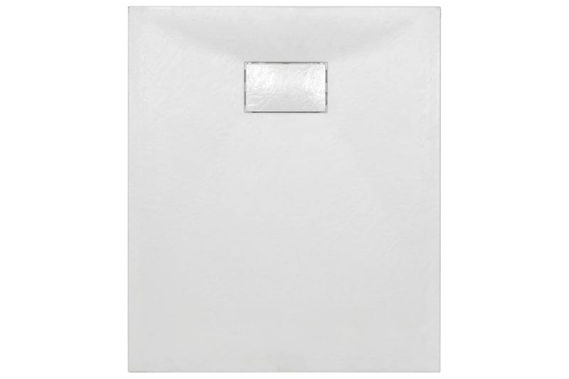 Dusjbrett SMC hvit 90x70 cm - Hvit - Hus & oppussing - Kjøkken & bad - Baderom - Dusjutstyr & tilbehør