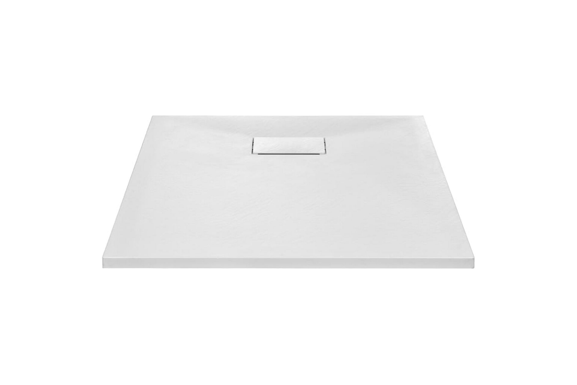 Dusjbrett SMC hvit 90x70 cm - Hvit - Hus & oppussing - Kjøkken & bad - Baderom - Dusjutstyr & tilbehør