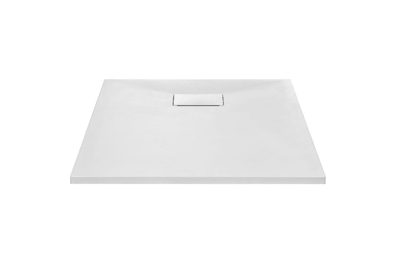 Dusjbrett SMC hvit 90x70 cm - Hvit - Hus & oppussing - Kjøkken & bad - Baderom - Dusjutstyr & tilbehør
