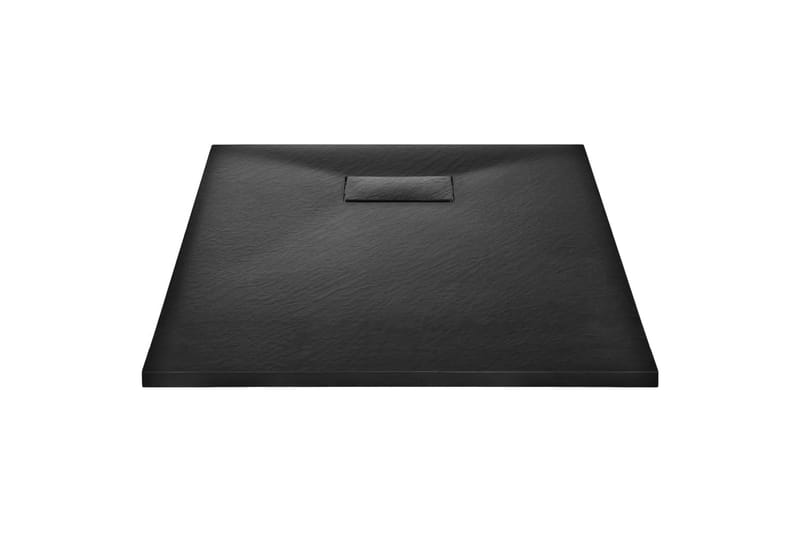 Dusjbrett SMC svart 100x70 cm - Svart - Hus & oppussing - Kjøkken & bad - Baderom - Dusjutstyr & tilbehør