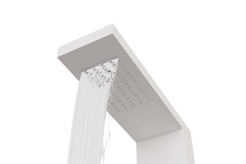 Dusjpanel aluminium hvit - Hus & oppussing - Kjøkken & bad - Baderom - Dusjutstyr & tilbehør