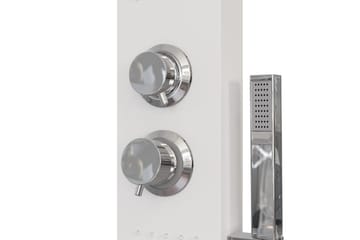 Dusjpanel aluminium hvit - Hus & oppussing - Kjøkken & bad - Baderom - Dusjutstyr & tilbehør