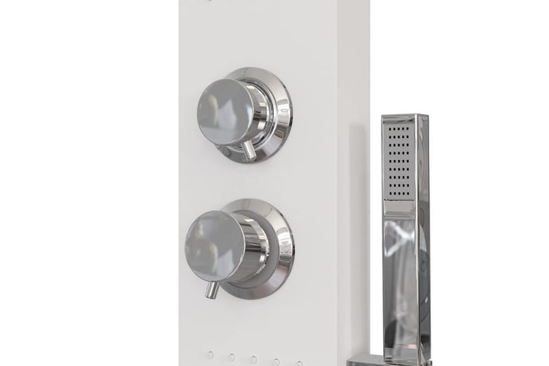 Dusjpanel aluminium hvit - Hus & oppussing - Kjøkken & bad - Baderom - Dusjutstyr & tilbehør