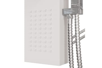 Dusjpanel aluminium hvit - Hus & oppussing - Kjøkken & bad - Baderom - Dusjutstyr & tilbehør