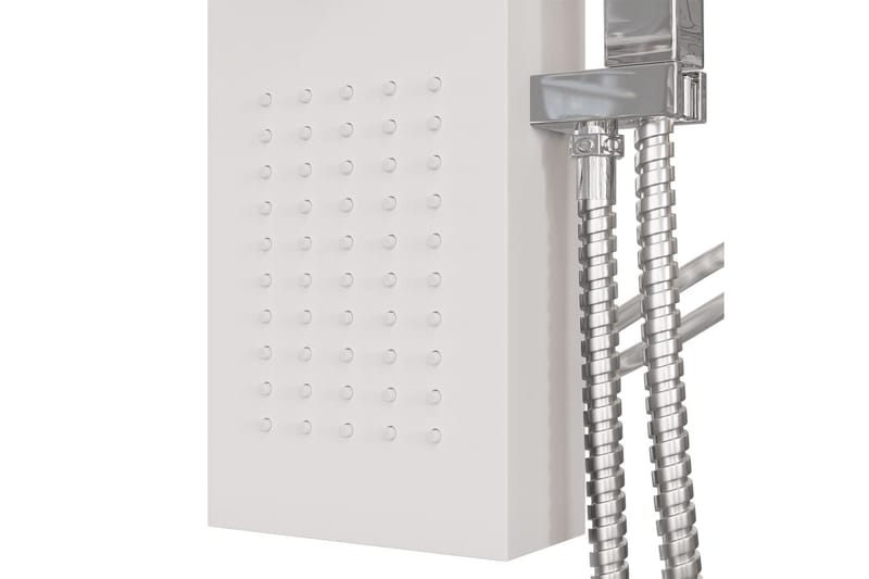 Dusjpanel aluminium hvit - Hus & oppussing - Kjøkken & bad - Baderom - Dusjutstyr & tilbehør