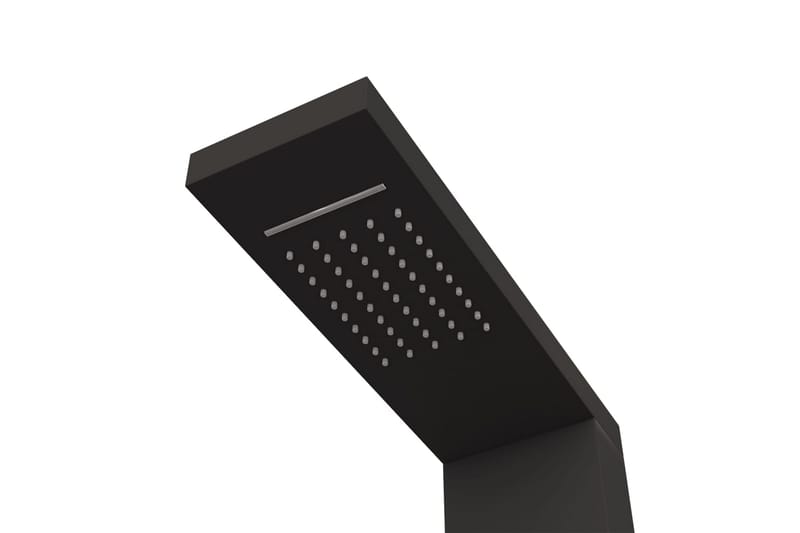 Dusjpanel aluminium svart - Hus & oppussing - Kjøkken & bad - Baderom - Dusjutstyr & tilbehør
